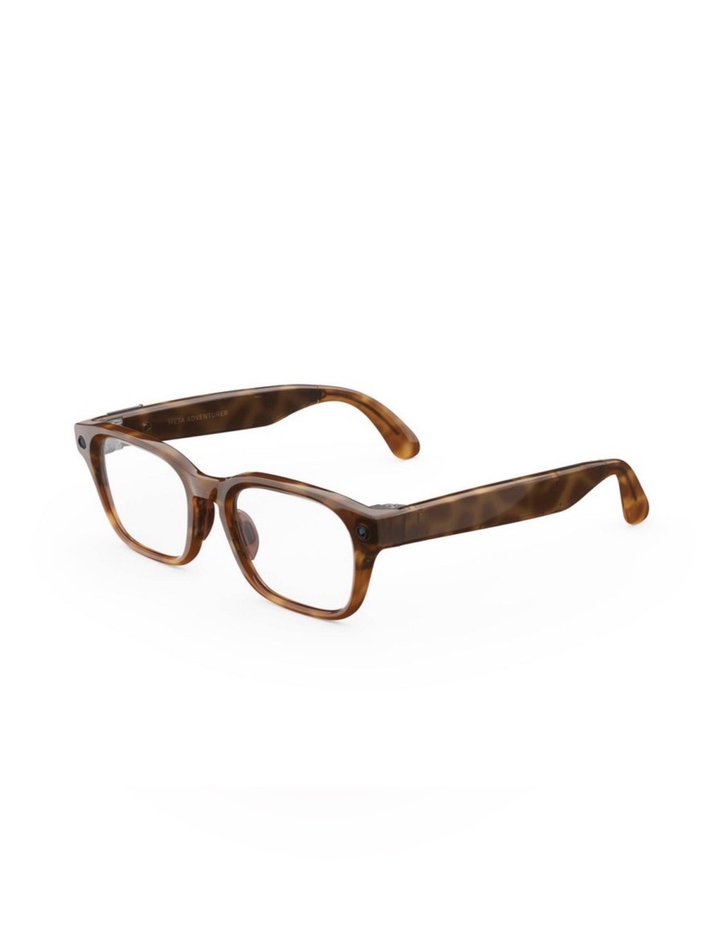 Meta Glasses | Meta Adventurer Classic Tortoise, Clear Lenses